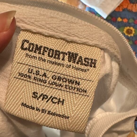 TEXAS TECH RED RAIDERS "BASKETBALL TOON SPORTS" COMFORT COLOR WHITE T-SHIRT - Picture 4 of 4